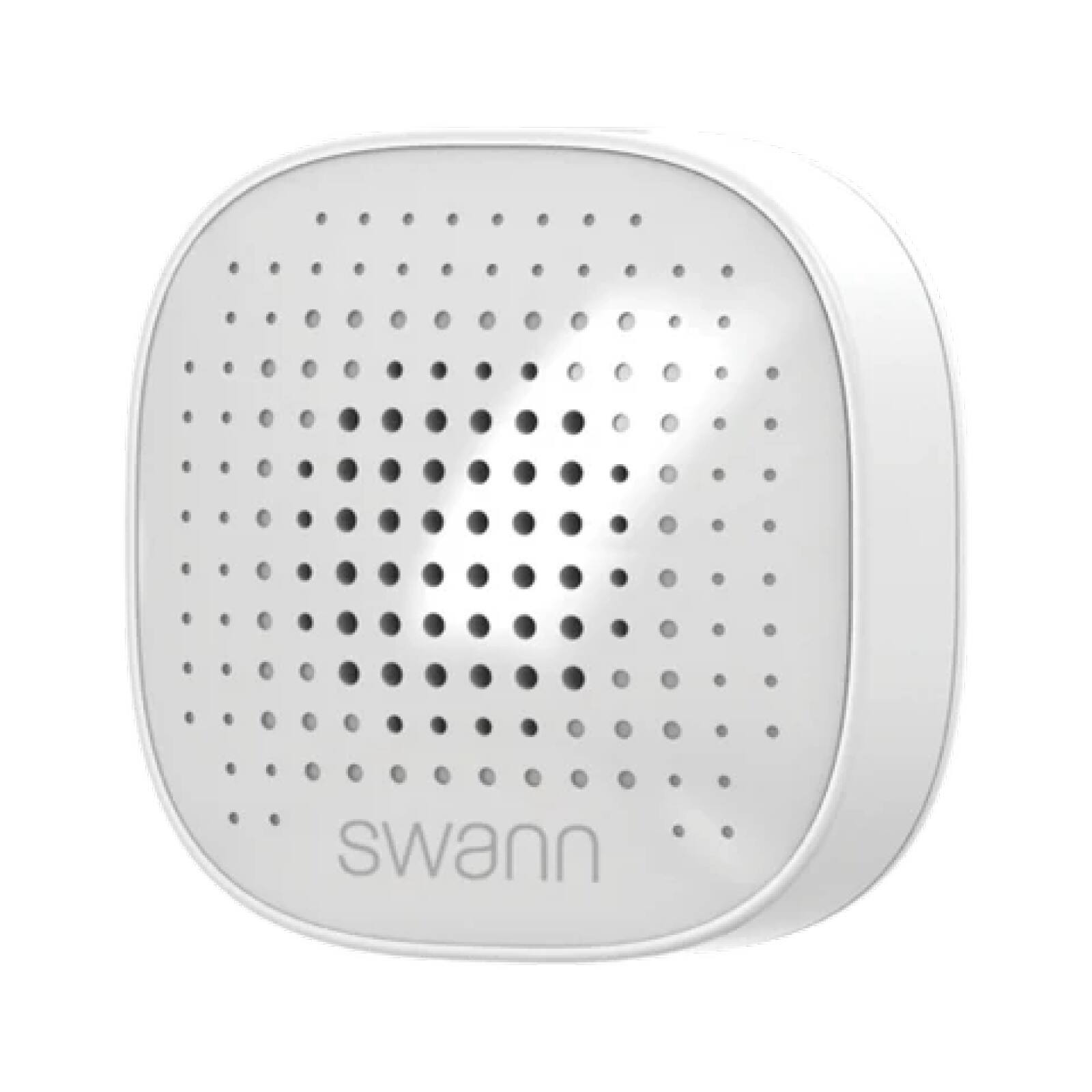Front. Swann - Wire-free Battery Powered Chime Unit for SWIFI-4KBUDDY - White.
