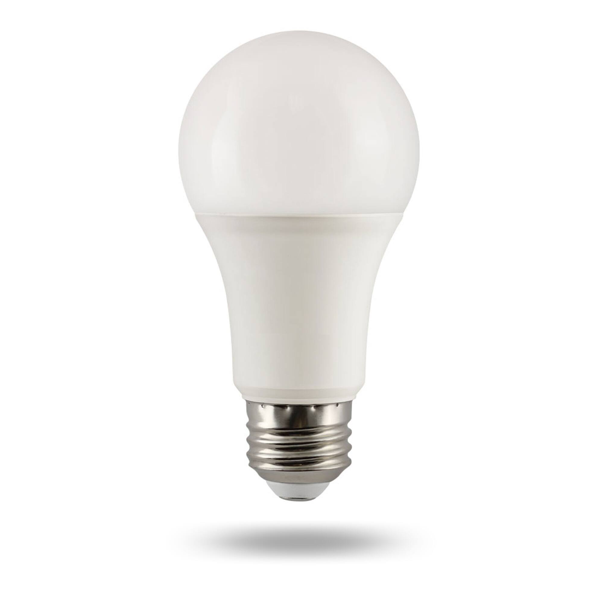 Angle. VIRIBRIGHT - A19 LED Bulb, 9W, 4000K, Dimmable, T20, 810 Lumens (4 Pack) - 4000K.