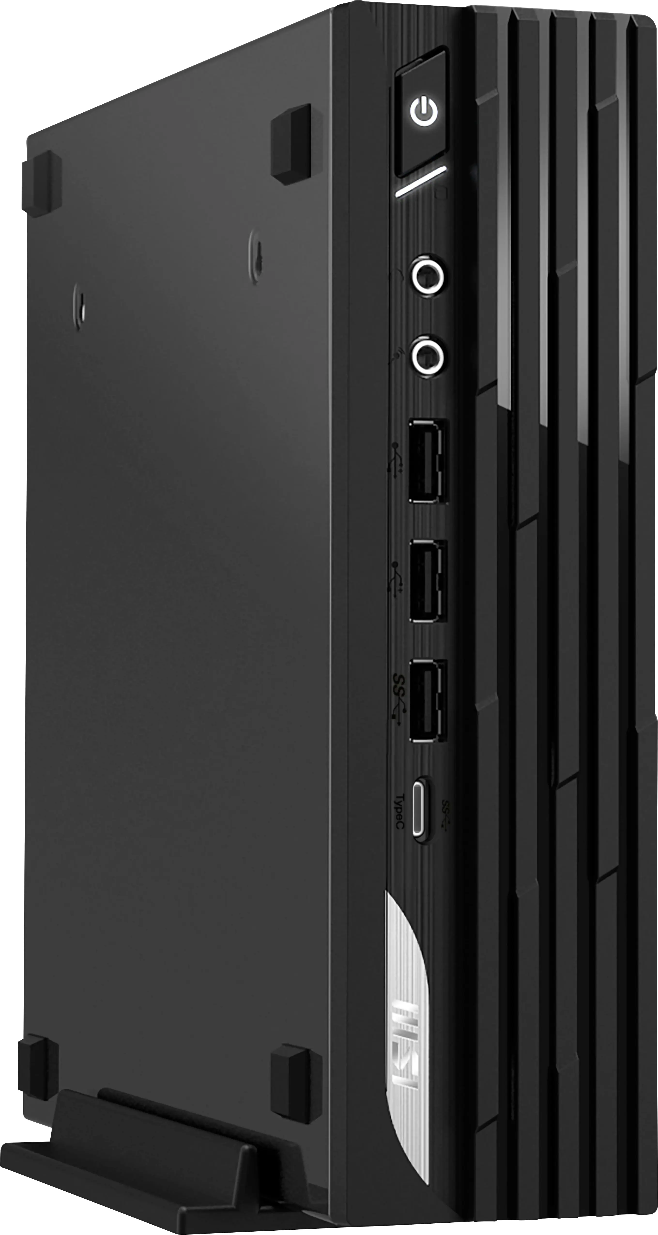 Front. MSI - PRO DP21 Desktop - Intel Core i7-14700 - 32GB Memory - Intel UHD 770 Graphics - 1TB SSD - Black.