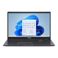 ASUS - Vivobook Go 15.6" FHD Laptop - Intel Celeron N4500 with 4GB Memory - 128GB SSD - Star Black - Front_Zoom