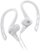 Front. JVC - Wired Ear Clip-On Earbud Headphones - White.