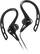 Front. JVC - Wired Ear Clip-On Earbud Headphones - Black.