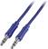 Front. Insignia™ - 3' 3.5mm-to-3.5mm Stereo Audio Cable - Cobalt Blue.