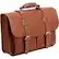 Right View. Korchmar - Adventure Carrying Case (Briefcase) for Travel Essential - Brown.