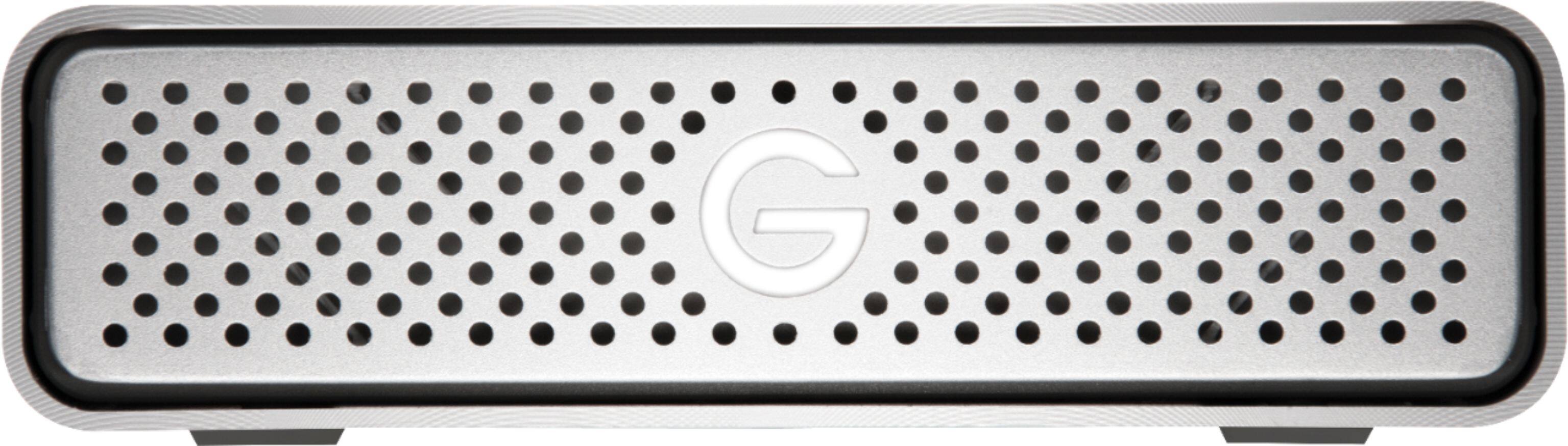 Front. G-DRIVE - G1 2TB External USB 3.0 Portable Hard Drive - Silver.