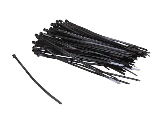 Front. Nippon Labs - Nippon Labs CT-8INT-BK Nippon Labs 8" Intermediate Cable Ties Black Color 100pcs/Bag.