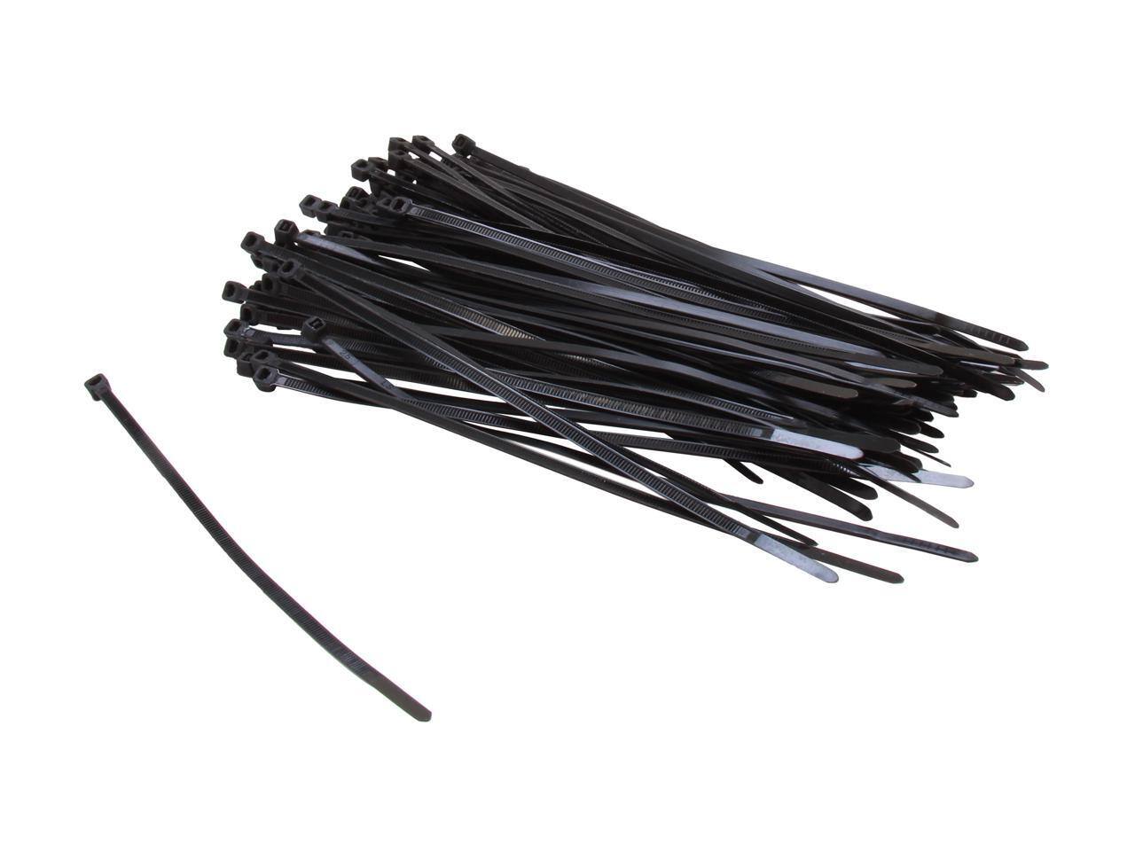 Front. Nippon Labs - Nippon Labs CT-8INT-BK Nippon Labs 8" Intermediate Cable Ties Black Color 100pcs/Bag.