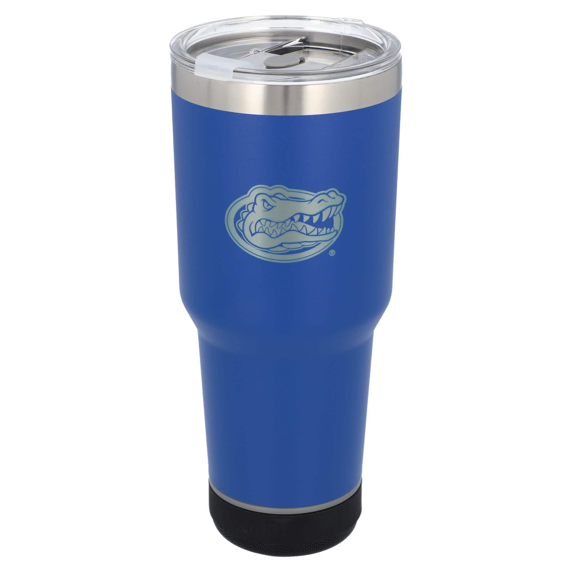 Front. The Memory Company - Florida Gators 30oz. Stainless Steel LED Bluetooth Tumbler - Multicolor.