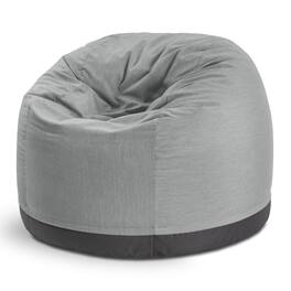Jaxx - Palmetto Large Round Outdoor Bean Bag Club Chair - Sunbrella - Granite