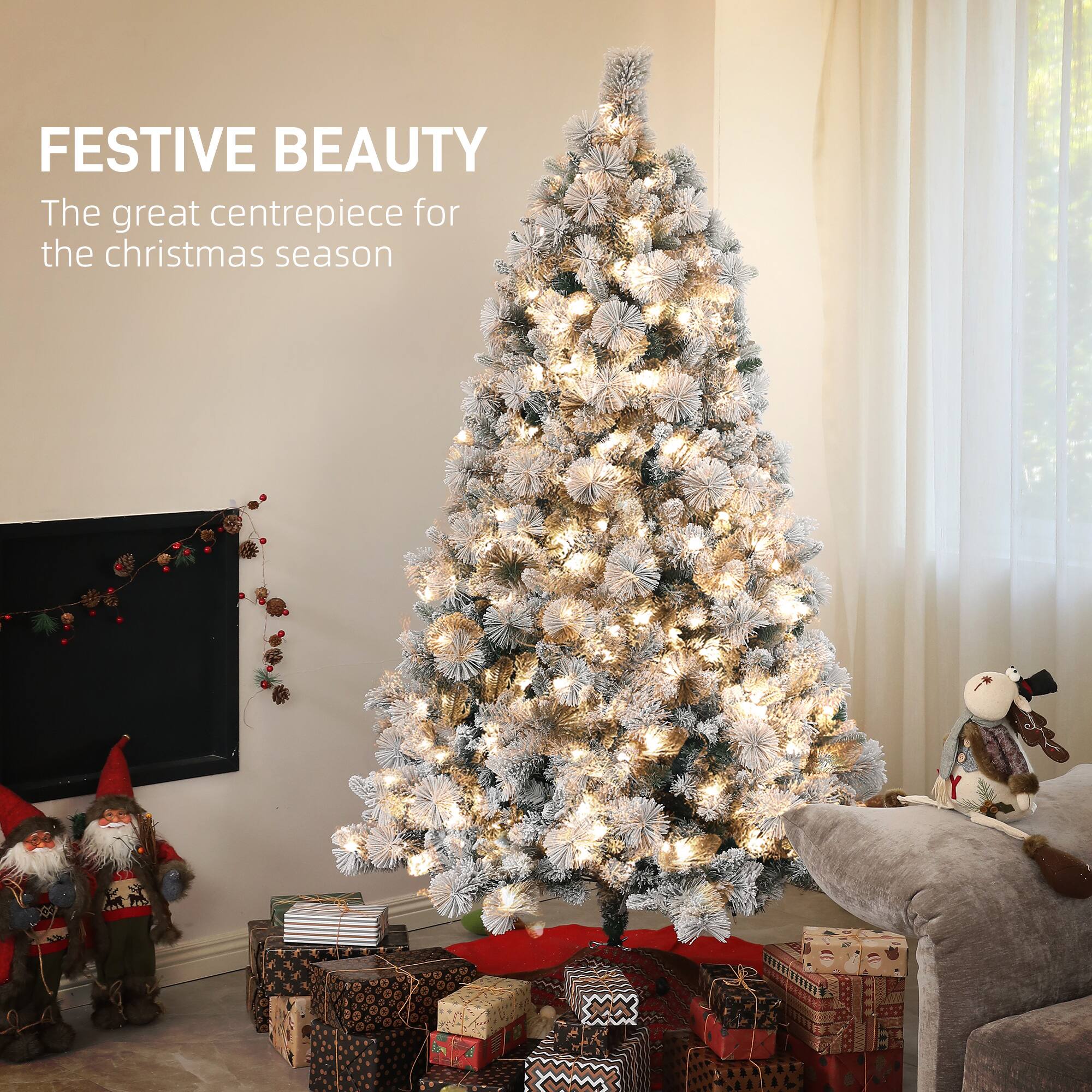 FESTIVE BEAUTY  
The great centerpiece for the Christmas season