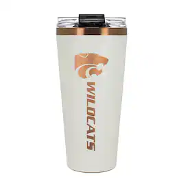 Great American Products - Kansas State Wildcats 30oz. Big Slim Tumbler - Cream