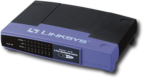 Linksys EtherFast 10/100 16-Port Workgroup Switch SD216  Cisco Systems 