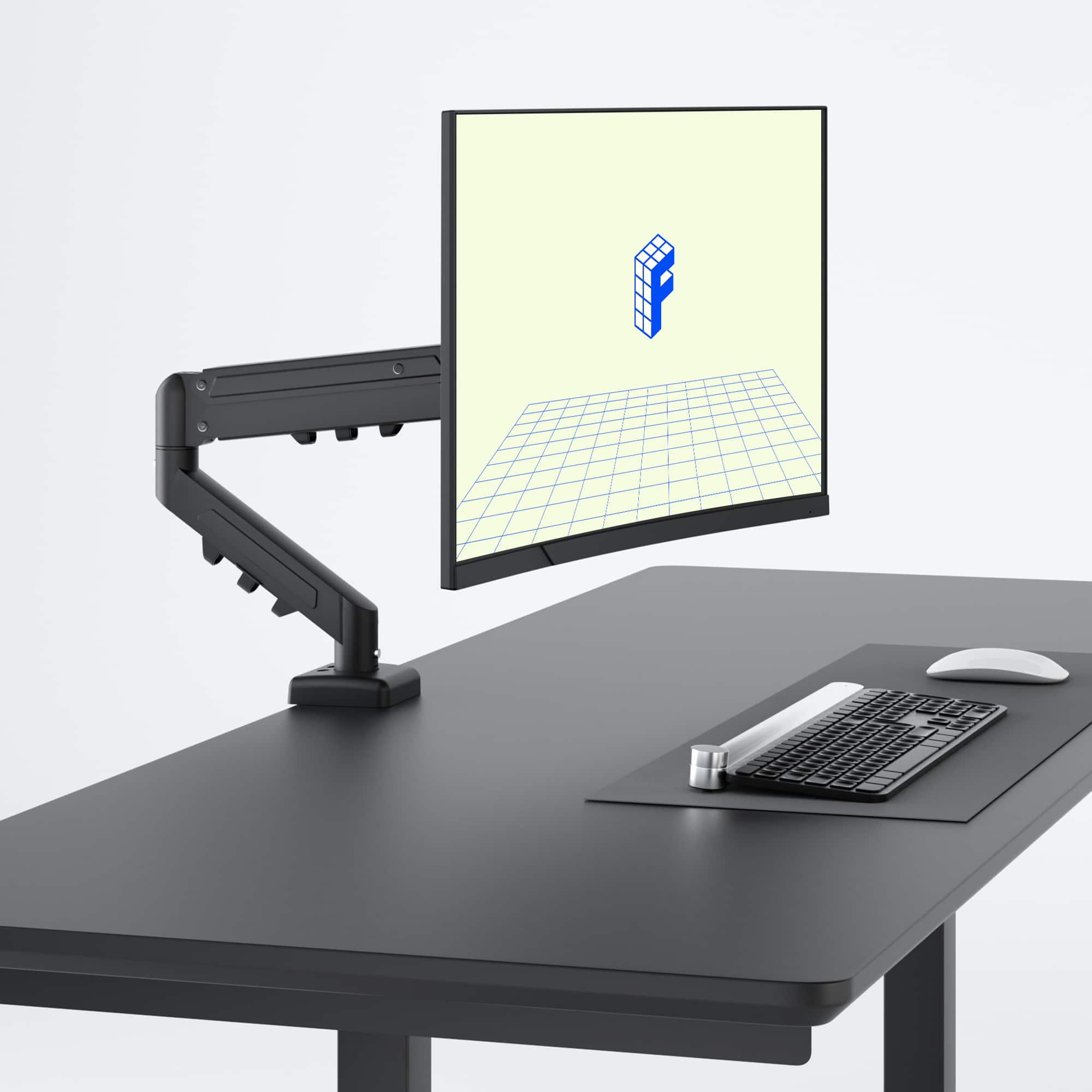 FlexiSpot MA1 Adjustable Single Monitor Arm for 17