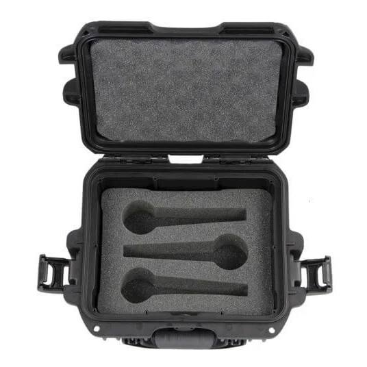 Back. Gator Frameworks - Waterproof 6-Microphone Hard Case with IP67 Rating and Impact-Resistant NK-7 Resin.