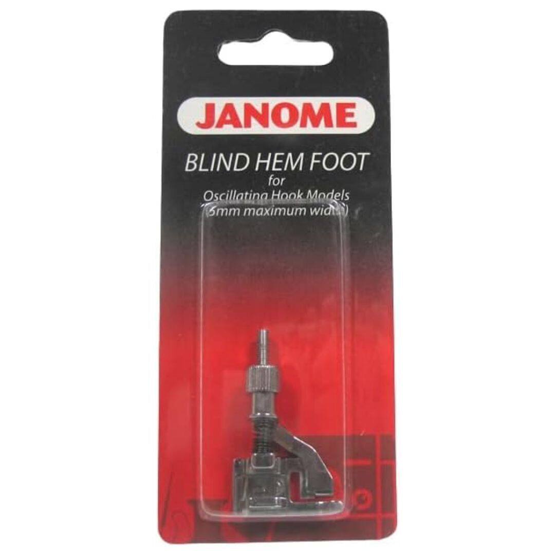 JANOME BLIND HEM FOOT for Oscillatina Hook Models 5mm maximum width