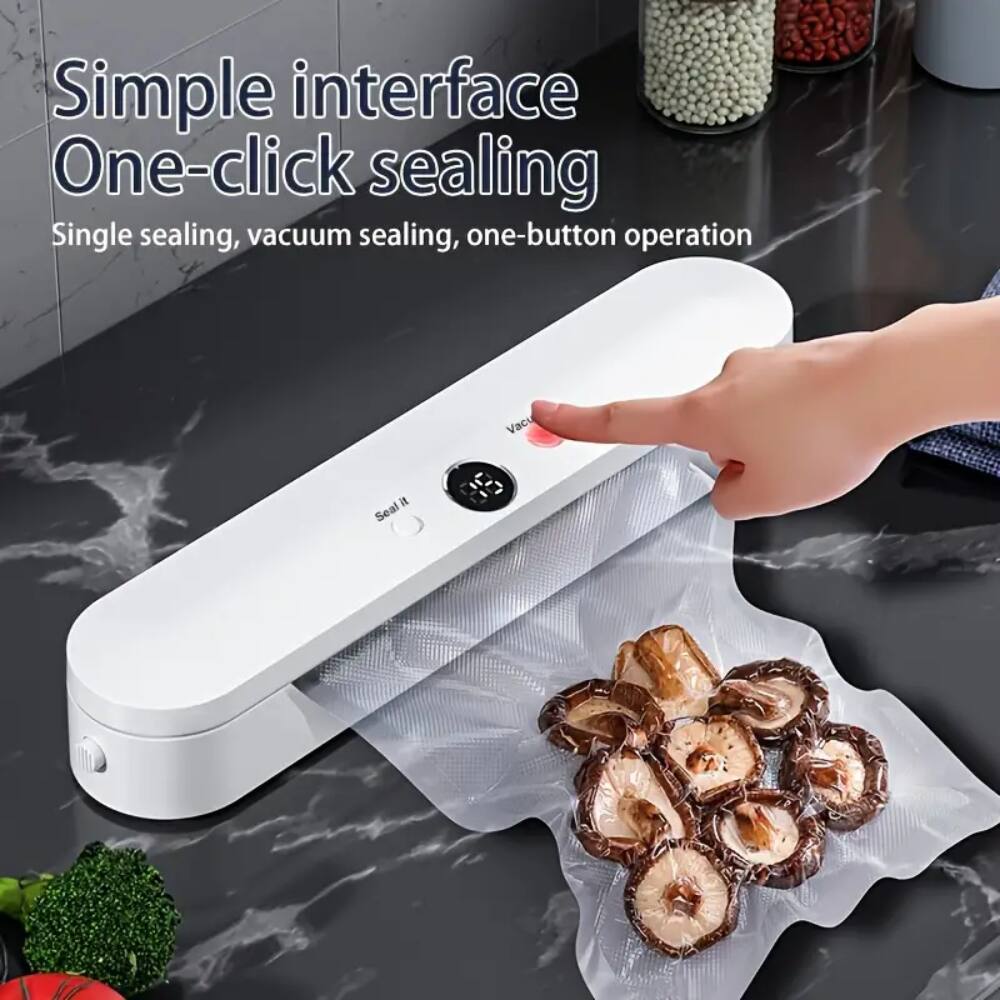 Simple interface One-click sealing, Single sealing, vacuum sealing, one-button operation, Vacu it Seal