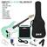 COMPLETE ALL-IN-ONE FULL GUITAR KIT
CARRY BAG
SHOULDER STRAP
20 W AMP
PICKS
DIGITAL TUNER
GUITAR CABLE
TREMOLO BAR
EXTRA STRINGS
ALLEN WRENCHES
LUX PRO