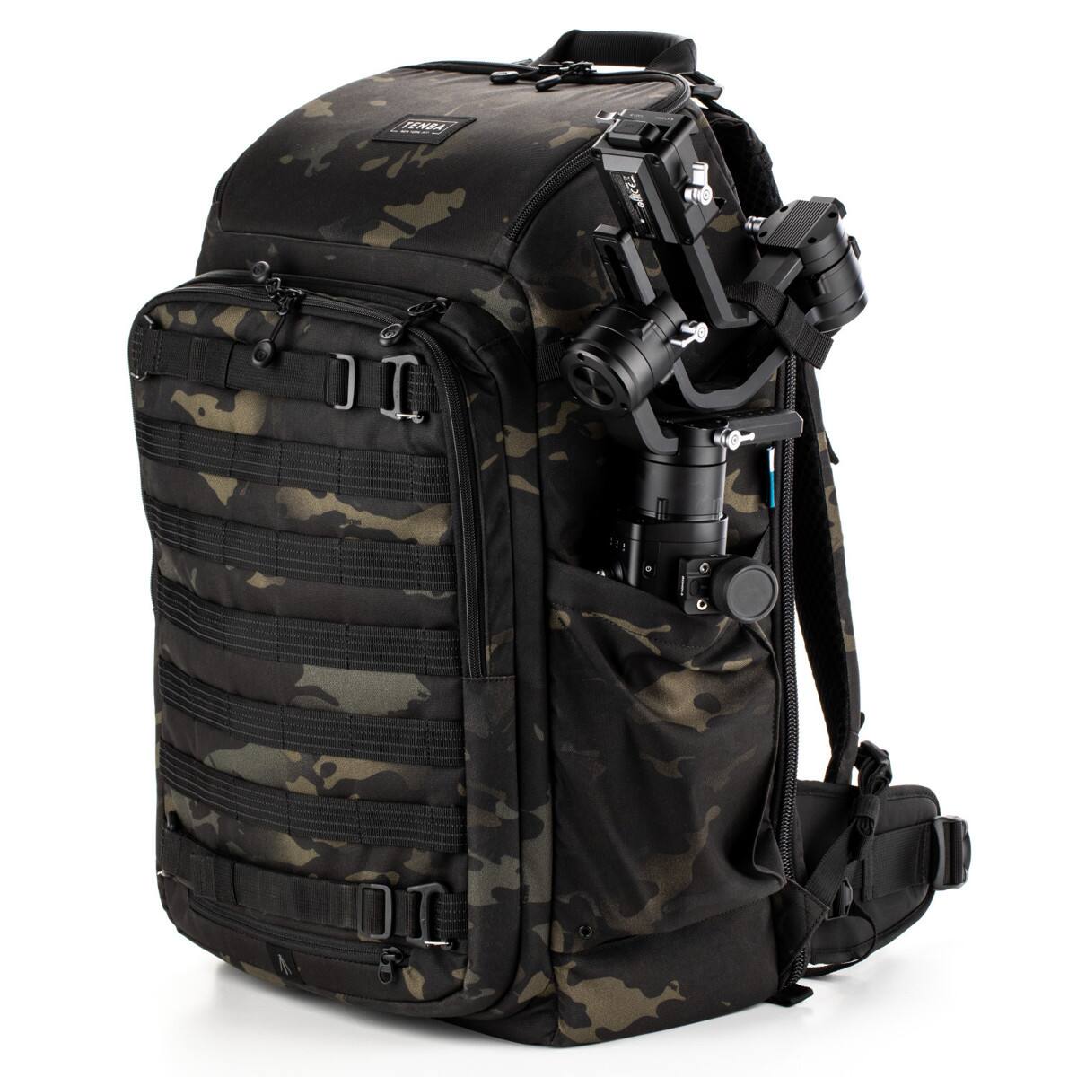 Alt View 1. Tenba - Tenba Axis V2 32L Camera and Laptop Backpack, MultiCam Black.