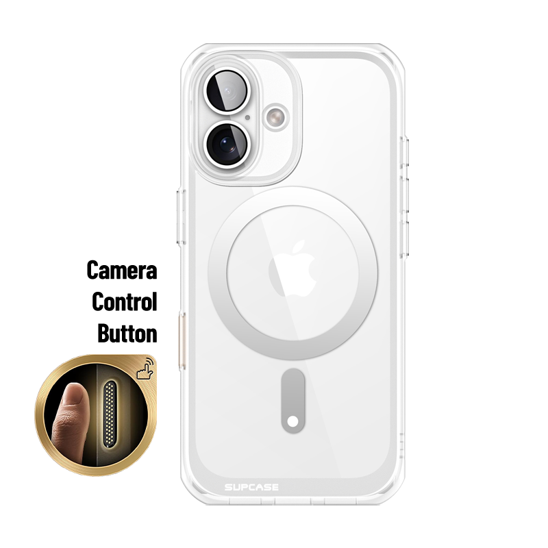 Photos - Case SUPCASE  iPhone 16 6.1 inch Unicorn Beetle MAG Slim MagSafe Camera Control Button  - Clear 