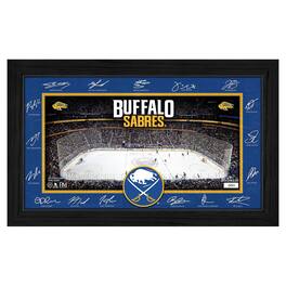 Highland Mint - Buffalo Sabres 2025 Signature Rink Framed Art - Multicolor