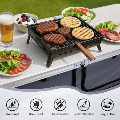 Waterproof, Heat-Proof, Anti-Corrosion, Scratch Resistant, Easy to Clean