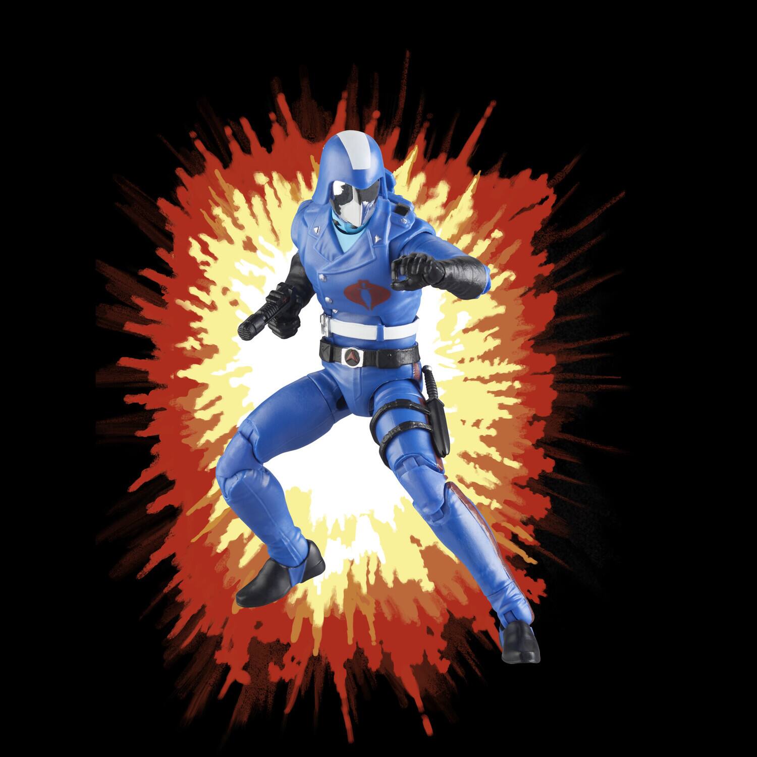 Alt View 3. Hasbro - Hasbro Collectibles - G.I. Joe - Classified Series Retro Cardback - Cobra Commander   - Collectibles - Multicolor.