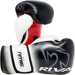RIVAL - Boxing Youth RS-FTR Future Sparring Gloves - 8 oz. - /Red/White - Black