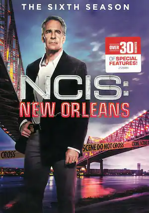 Front. NCIS: New Orleans: The Sixth Season - DVD.