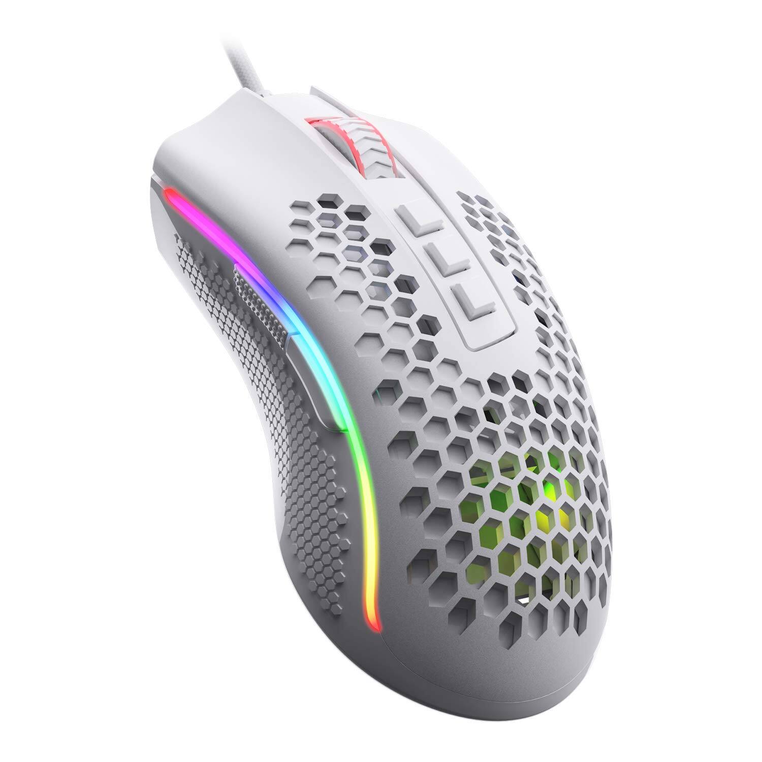 Front. Earthley Blooms - M808 Storm Lightweight Rgb Gaming Mouse Ultralight Shell 12 Optical Sensor 7 Buttons Precise... - Default.