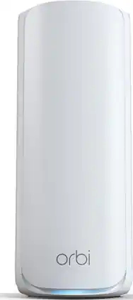 NETGEAR - Orbi 770 Series BE11000 Tri-Band Mesh Wi-Fi 7 Satellite - White