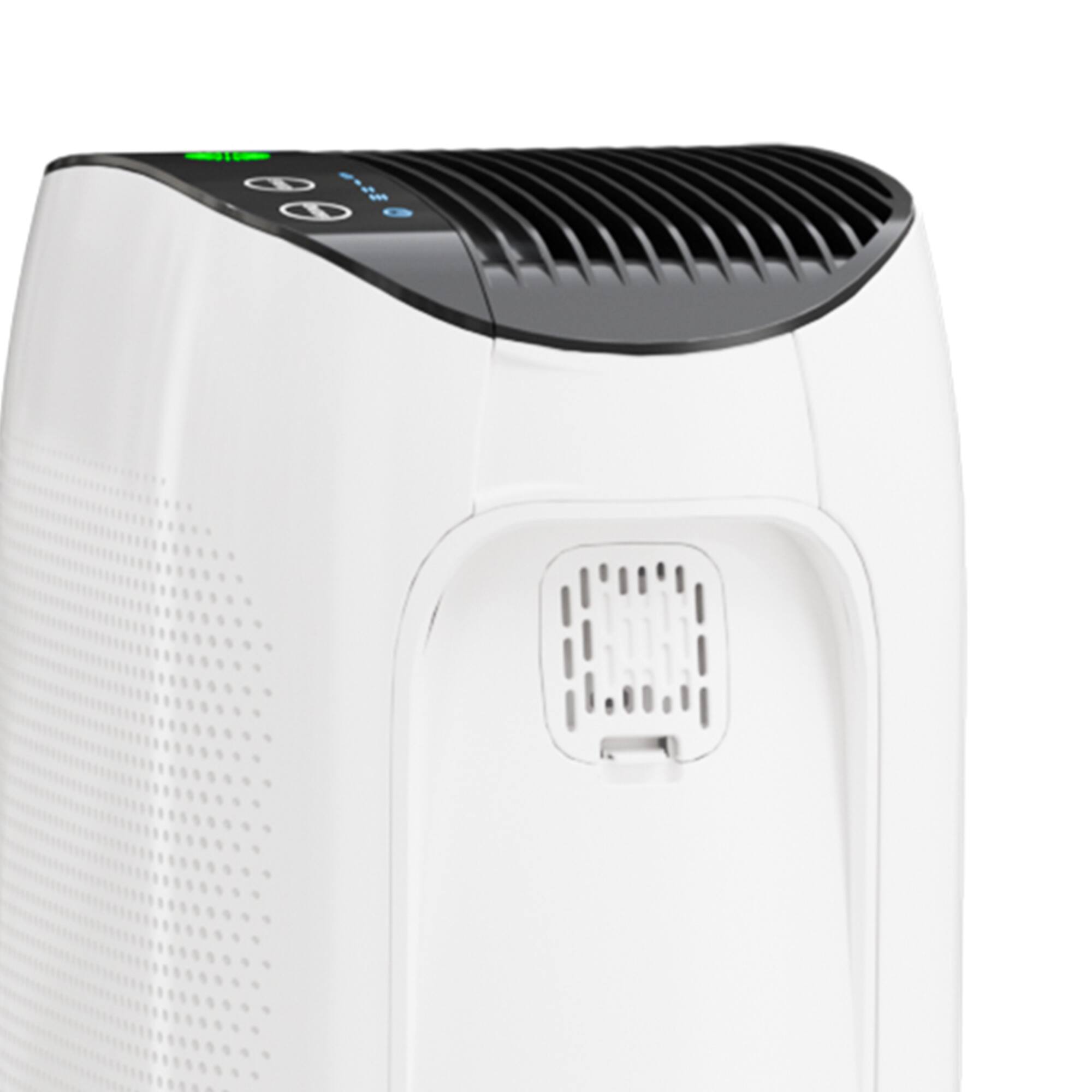 Alt View 4. Vaczon - Smart Home Air Purifier with Touch Controls LED Display, 210 CADR and Quiet Sleep Mode - White.