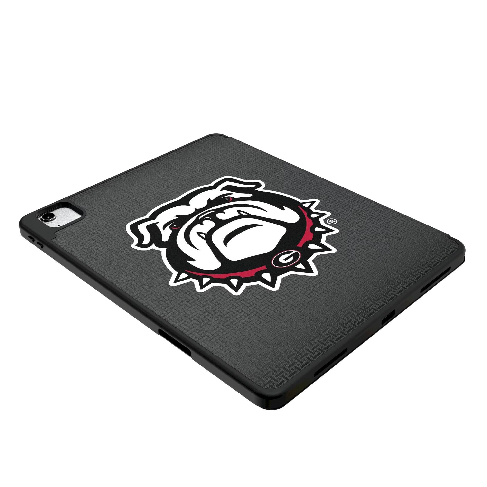 Alt View 2. Keyscaper - Georgia Bulldogs iPad Case - 13in Air M2 - Black.