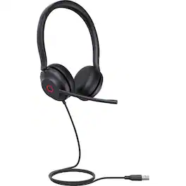 Yealink USB Wired Headset - Black