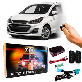 MPC - Smartphone / OEM FOB Activated Remote Start Kit For 2012-2022 Chevrolet Spark - Black