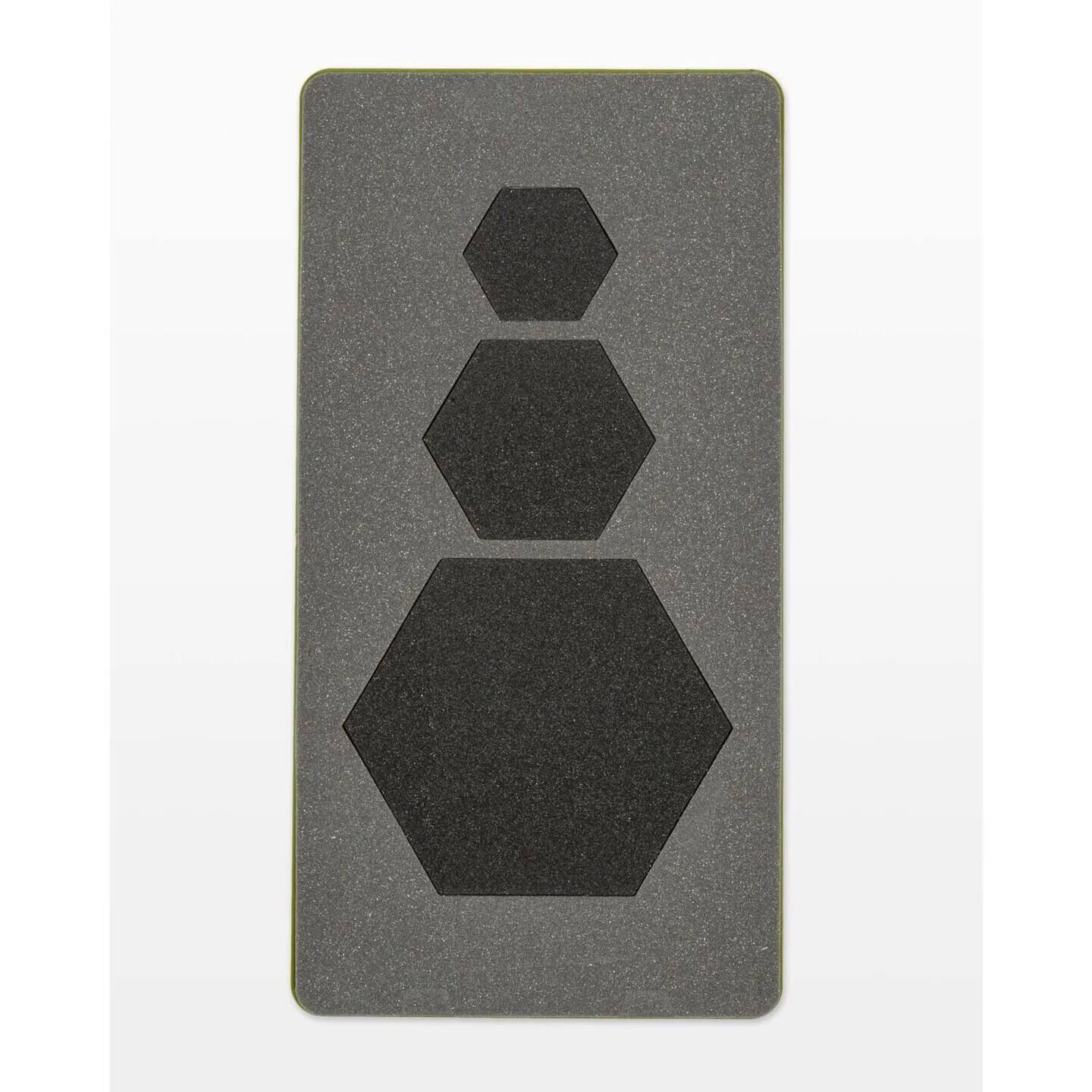 Back. AccuQuilt - GO! Fabric Cutting Dies; Hexagons (550-11) - Multicolor.