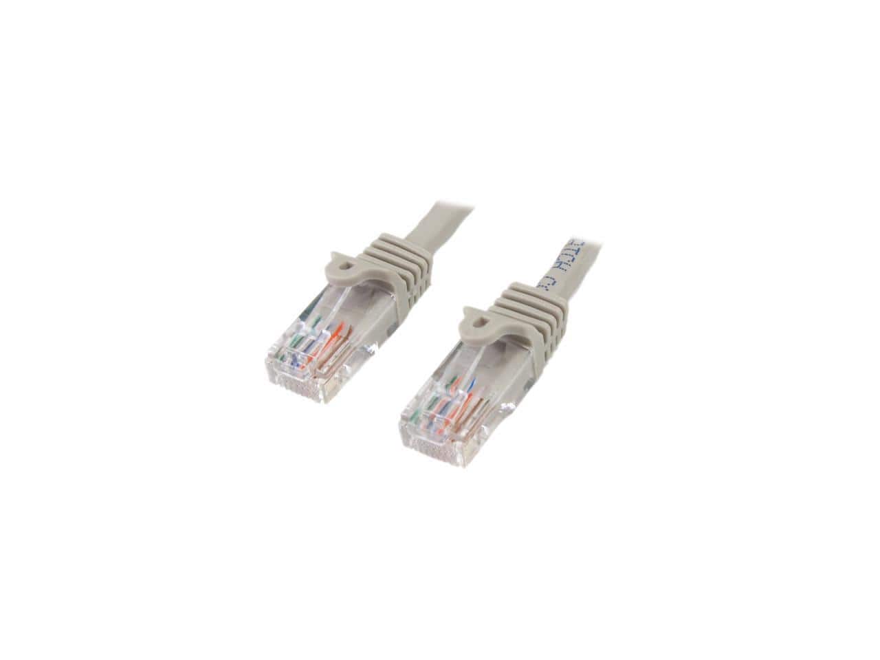 StarTech.com - 45PATCH15GR 15 ft. Cat 5E Gray Snagless UTP Patch Cable price history on PriceWatchPro