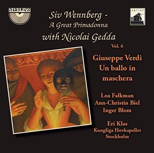 Verdi / Klas / Wennberg / Gedda / Falkman - Siv Wennberg: A Great Primadonna, Vol. 6   - COMPACT DISCS [CD]