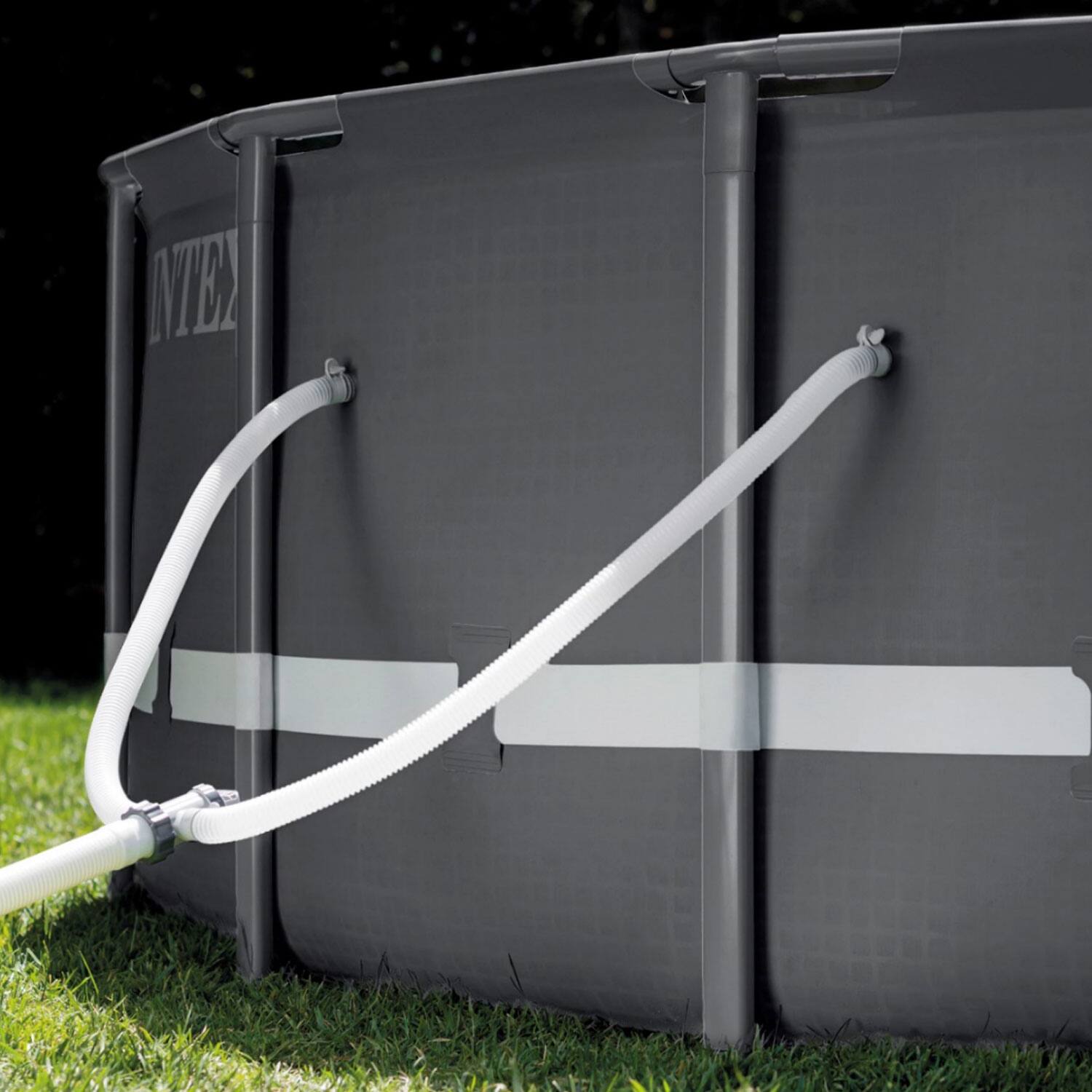Alt View 7. Intex - Intex Ultra XTR Frame 14'x42" Above Ground Pool and OptiFlow Premium Filter Sand.