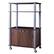 Alt View 8. Gymax - Gymax Bakers Rack Microwave Stand Rolling Storage Cart Multi-functional Display Walnut - Walnut.