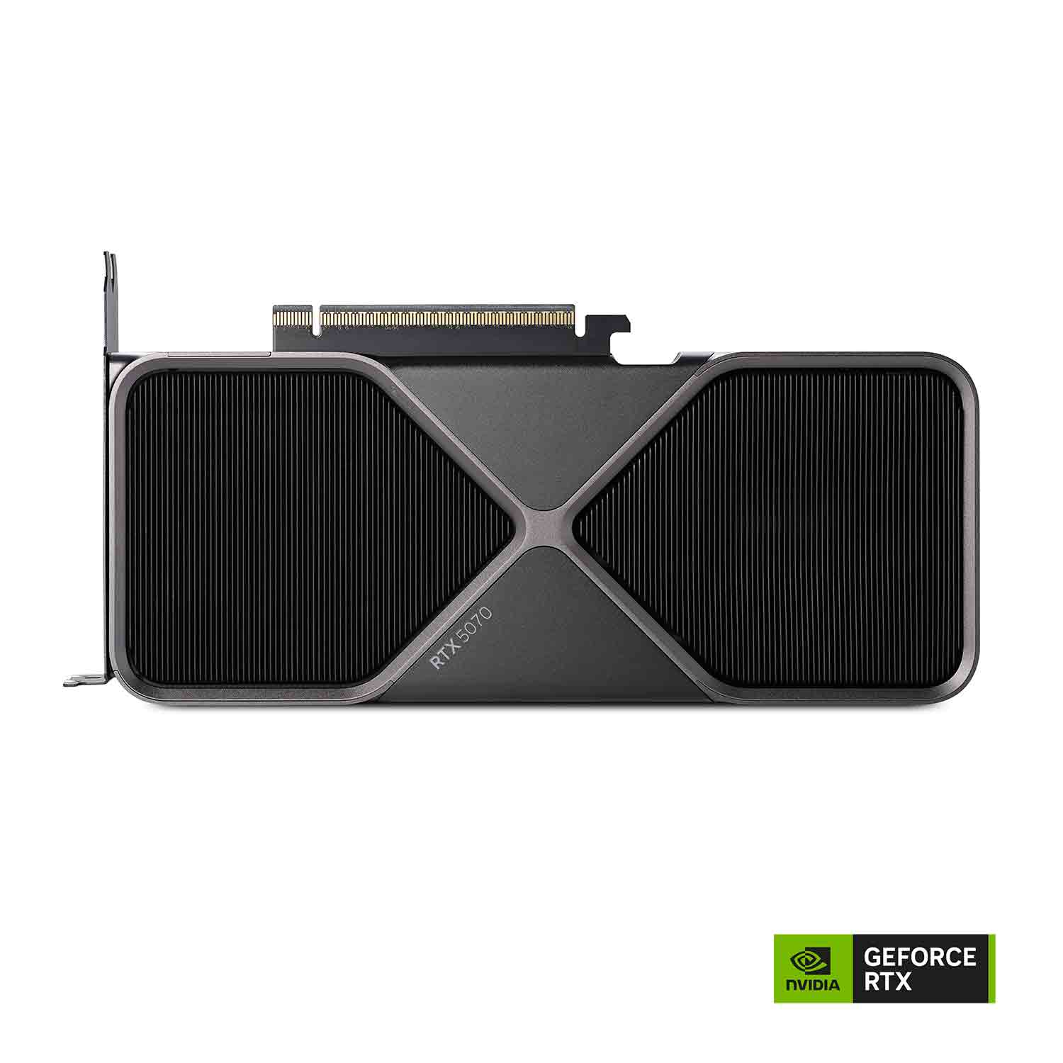 NVIDIA - GeForce RTX 5070 12GB GDDR7 Founders Edition Graphics Card - Graphite Grey - Front_Zoom