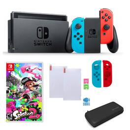Switch with Splatoon 2 and Accessories - Nintendo Switch