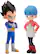 Front. Bandai - Vegeta (Mini) and Bulma (Mini) - Dragon Ball Daima - Masterlise Ichibansho 4.7" Figures.
