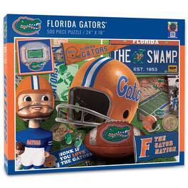 YouTheFan - Florida Gators 500-Piece Retro Series Puzzle - Multicolor