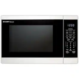 Sharp - 1.4 Cu. Ft. Countertop Microwave Oven - White