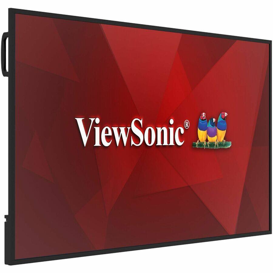 Alt View 2. ViewSonic - ViewSonic CDE4331 43 Inch 4K UHD Commercial Display with 500-nit Brightness, 5000:1 Contrast Ratio, 8GB RAM, 32GB - Black.