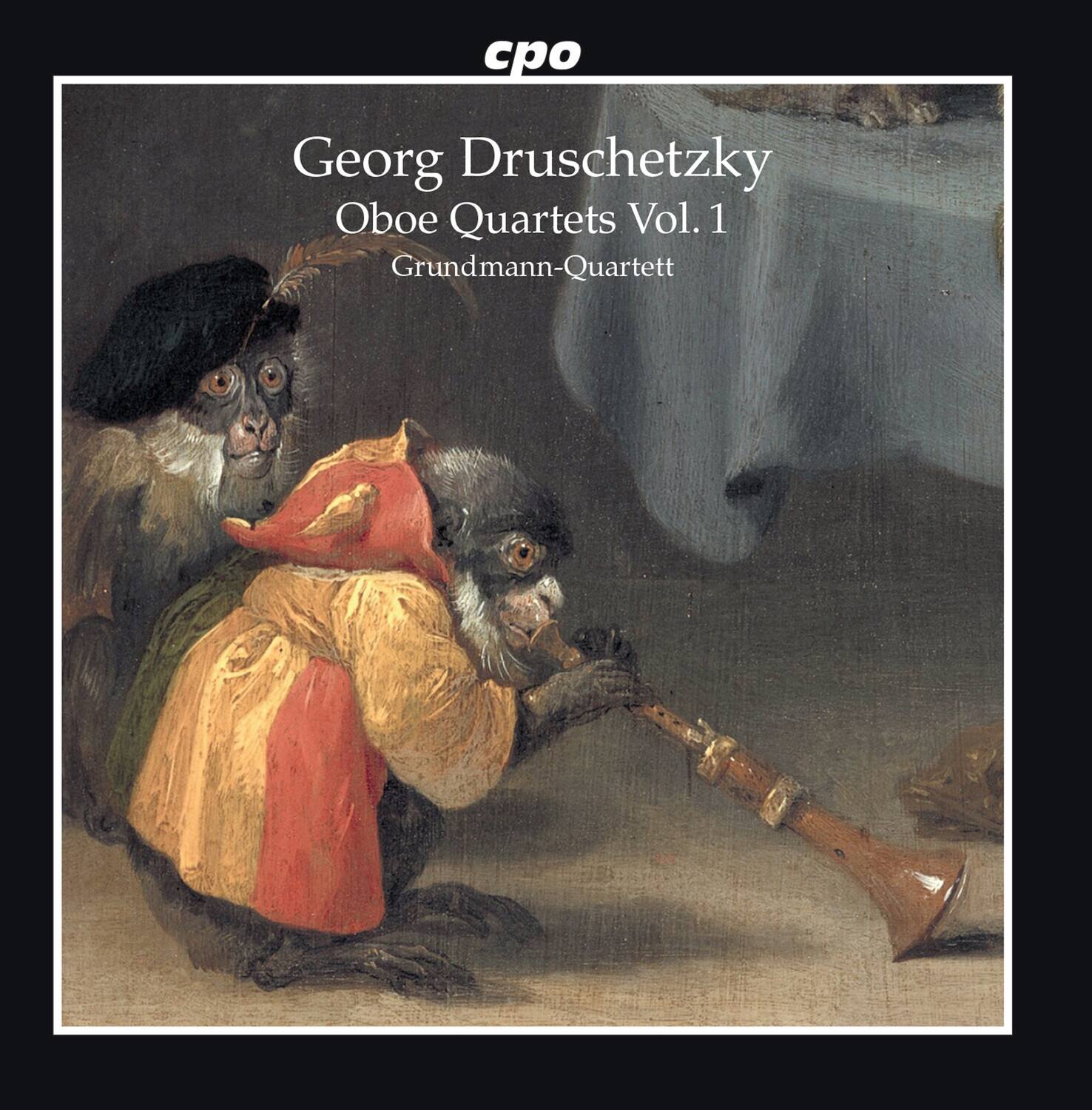 Druschetzky / Grundmann-Quartett - Oboe Quartets 1   - COMPACT DISCS [CD]