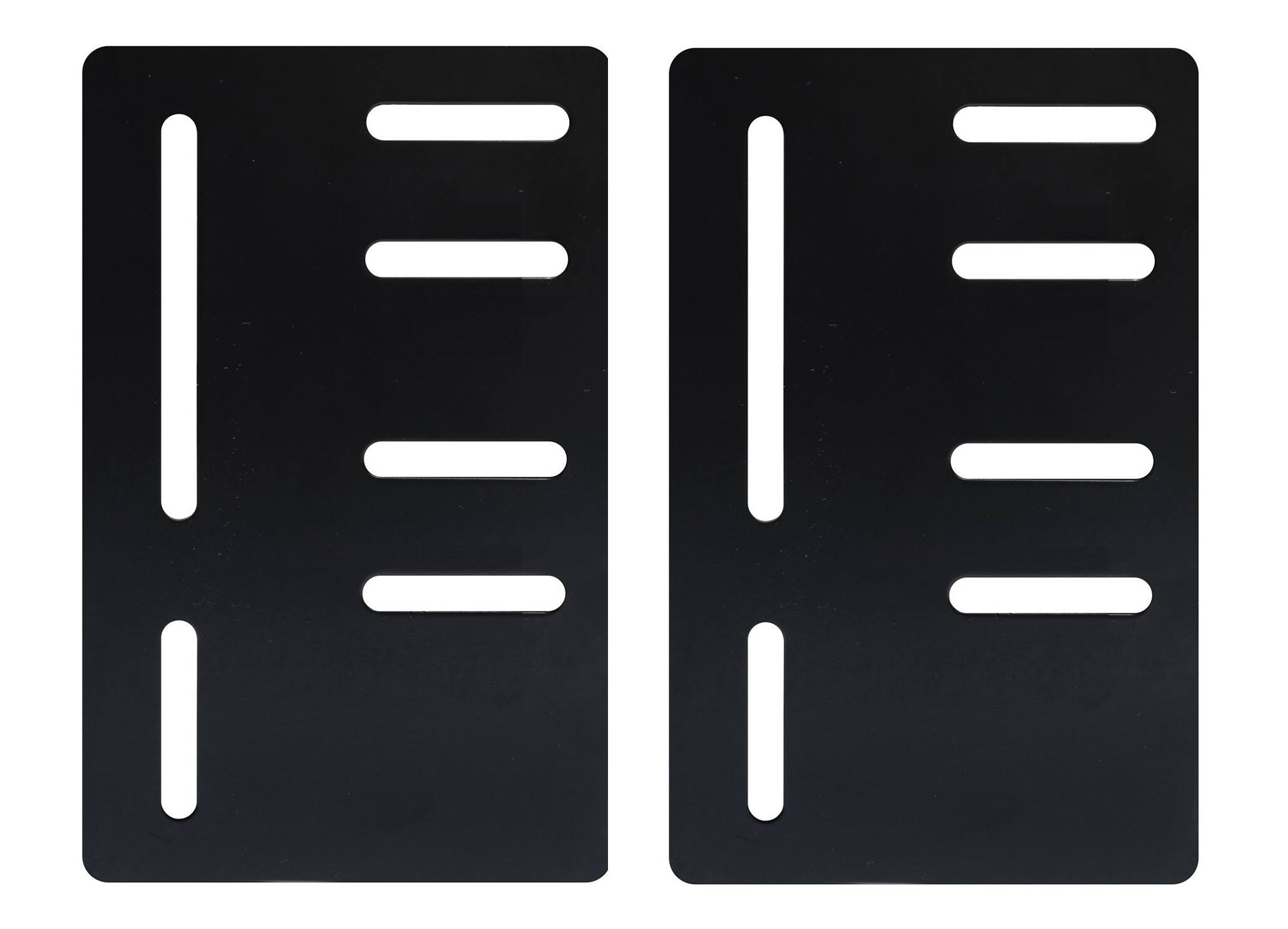 Front. Kings Brand Furniture - Kings Brand Furniture Structures Modification Plate For Special Headboards - Black.