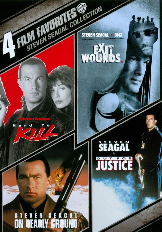  Steven Seagal: 4 Film Favorites [4 Discs] [DVD]