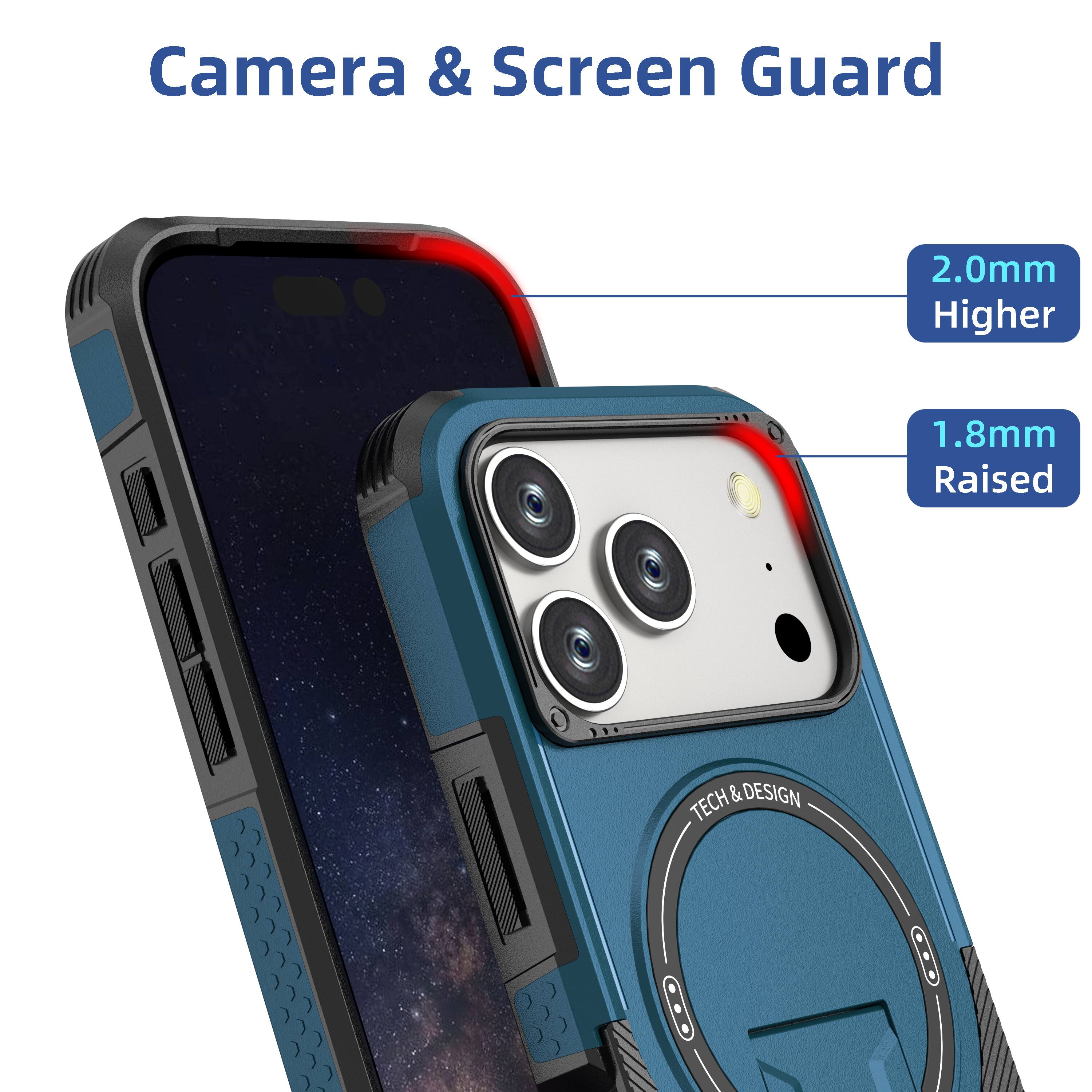 Camera & Screen Guard

2.0mm Higher

1.8mm Raised

TECH & DESIGN