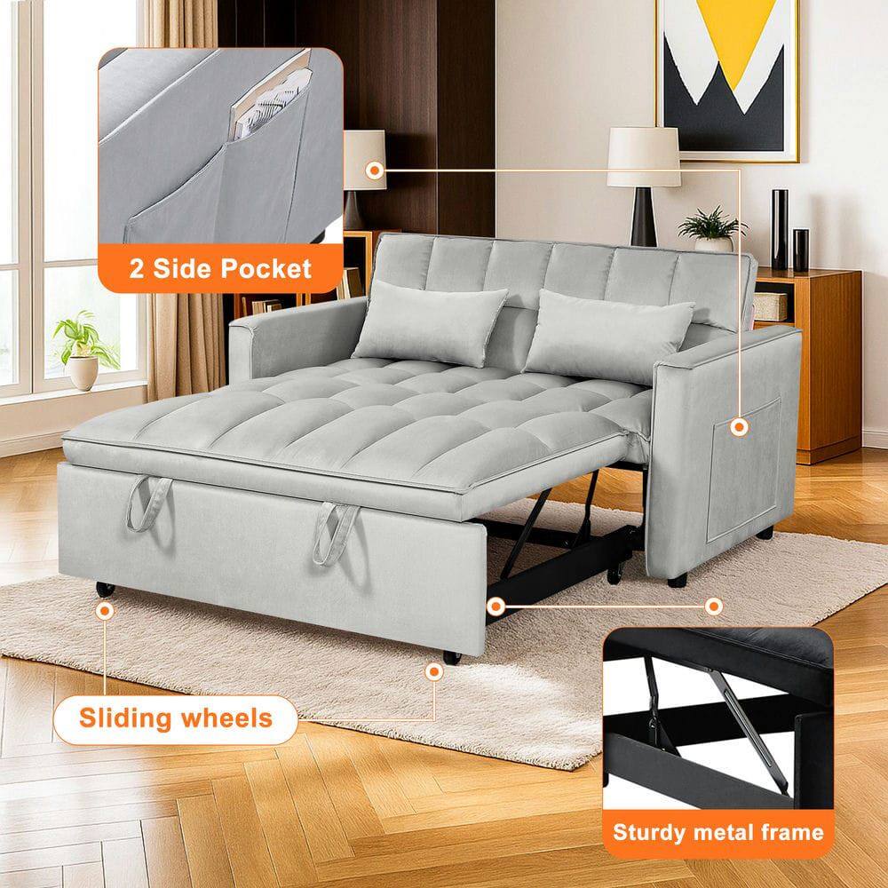 - 2 Side Pocket
- Sliding wheels
- Sturdy metal frame